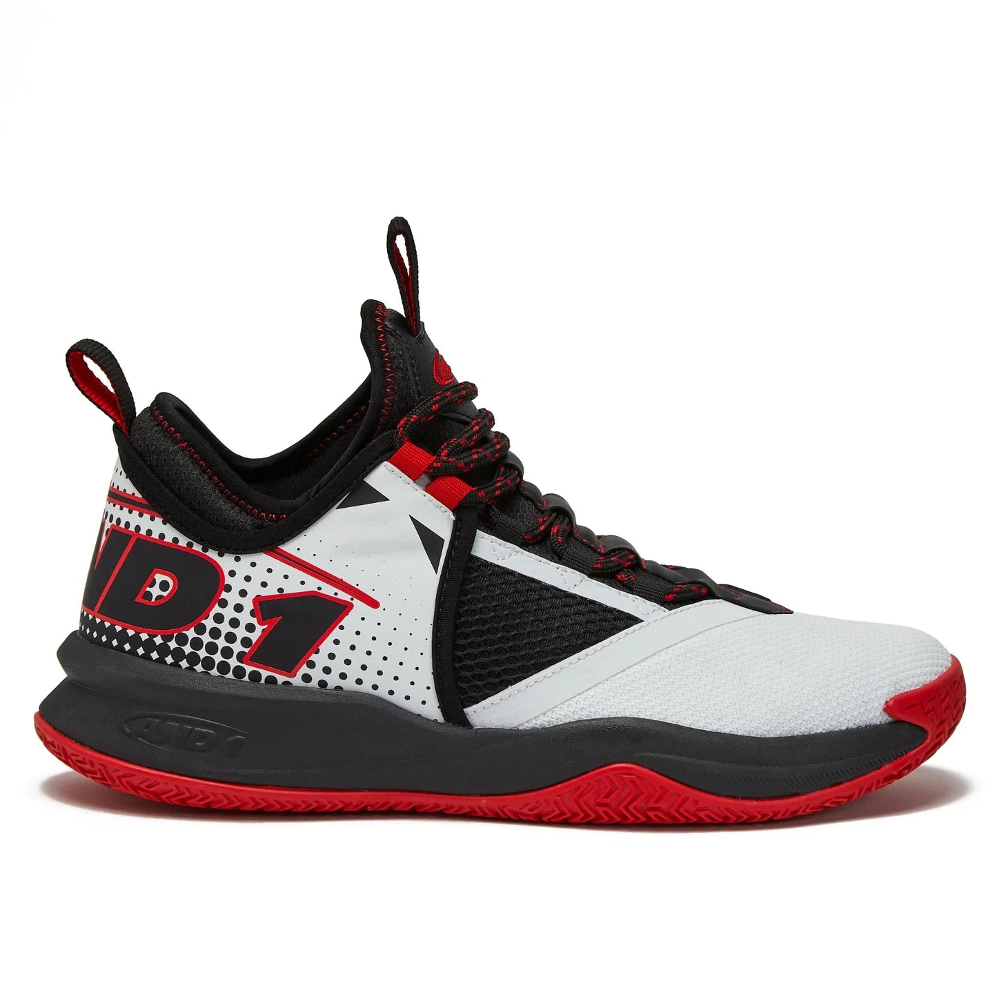 And1 Charge - White/Red/Black