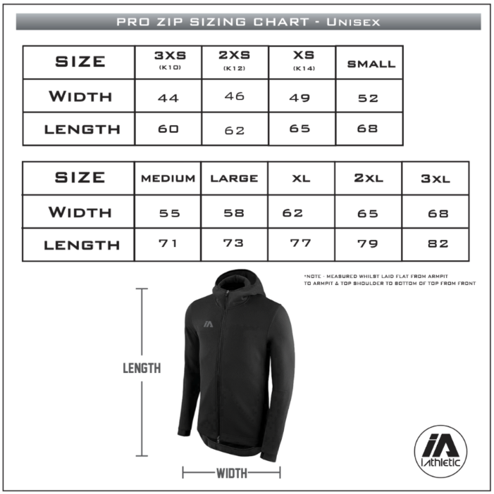 iAthletic Pro Zip Hoodie - Red