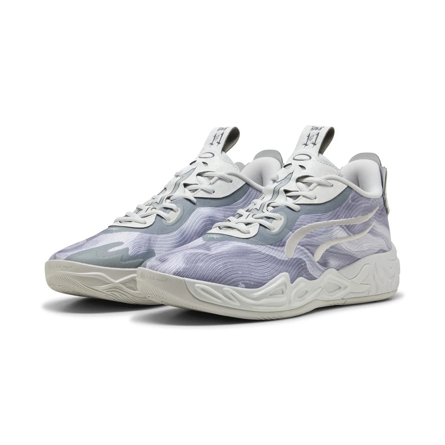 Puma MB.04 Lo Team Lamelo Ball Feather Grey-Cool Mid Grey