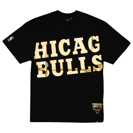 Chicago Bulls Vintage Wilson Oakridge Print Tee