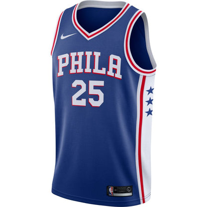 Philadelphia 76ers Ben Simmons Road SM Jersey