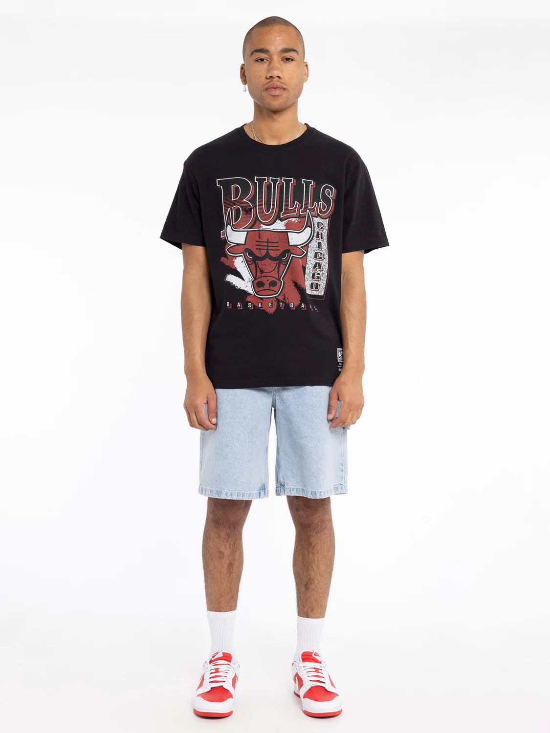 Mitchell & Ness Chicago Bulls Brush Off Tee
