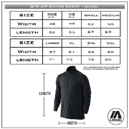iAthletic Quarter Zip Jacket - Black
