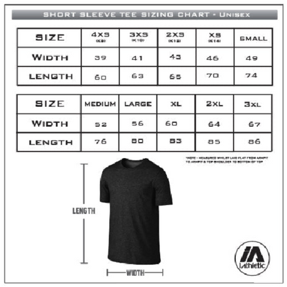iathletic performance short sleeve Tee - Navy Marle